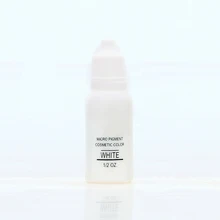 1 шт 1/2 унции Перманентный Макияж Микро Пигмент чернила татуировки брови, подводка, губы для тату бодиарта косметика, красота, инструменты чернил(белый