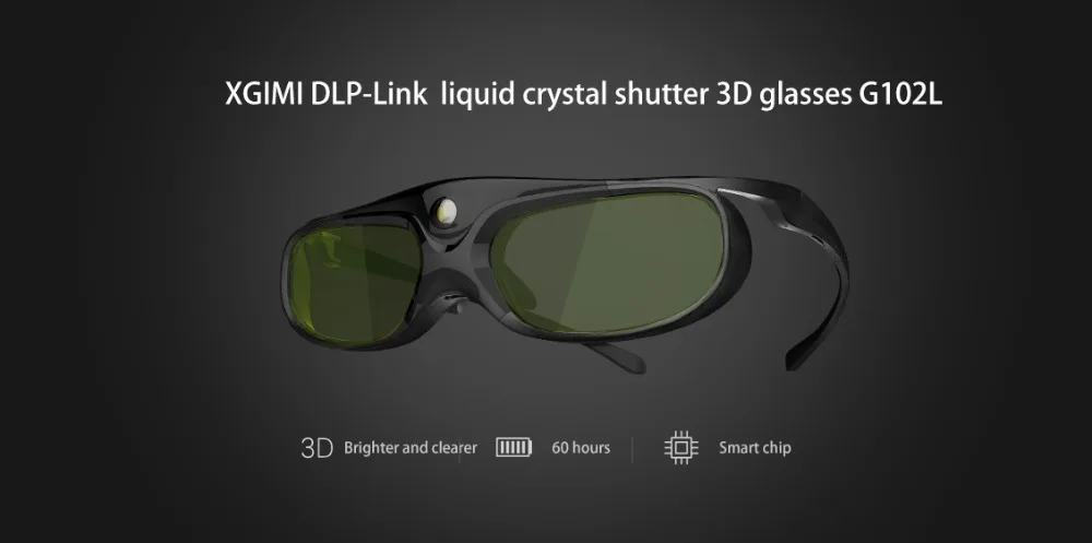 3D Glasses DLP-LINK XGIMI PROJECTOR H1 CC BATTERY 1