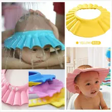 Bonnet pour shampoing pour bébé et enfant, bonnet de bain, bonnet pour laver les cheveux, élastique ajustable, nouveau modèle 2017