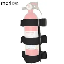 Marloo Automóvel carro extintor de incêndio de pó seco extintor de incêndio com suporte de fixação no tronco tira de Velcro bandagem