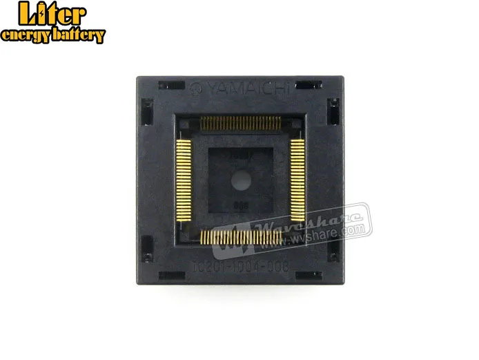 Yamaichi IC тестовая розетка адаптер IC201-1004-008 0 5 мм Шаг QFP100 TQFP100 FQFP100 PQFP100 упаковка
