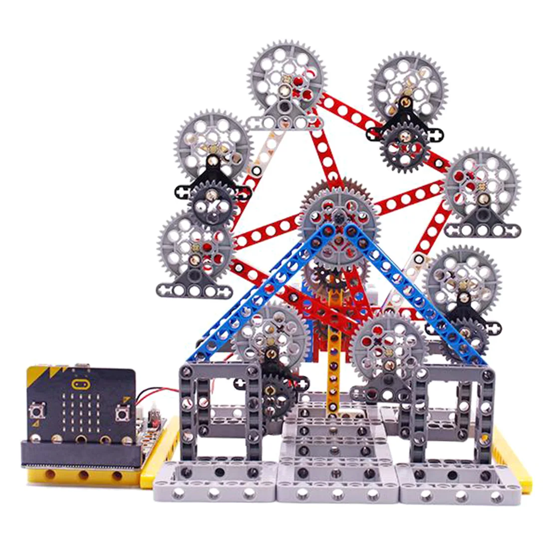 

Hot Micro:Bit Programmable Building Block DIY Smart Ferris Wheel Kit Learning Kit Programmable Dancing Robot Kits Electronic Toy