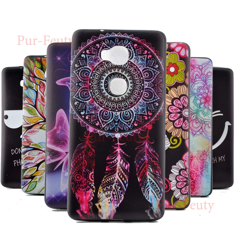 

Soft Tpu Back Cover Phone Case On Huawei GR5 GR 5 2016 / Honor 5X 5 X X5 KIW KII L21 L22 KIW-L21 KIW-L23 KIW-TL00H Case Silicone