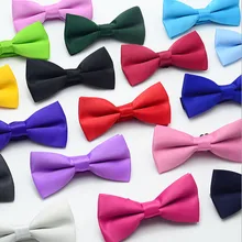 Детские галстуки-бабочки, обычный смокинг для мальчиков, общие вечерние галстуки-бабочки, жаккардовый галстук-бабочка для детей, 42 цвета, 300 шт