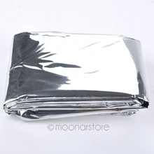 Новое водонепроницаемое 130*210 см аварийное одеяло спасательное изоляционное занавес наружное спасательное одеяло