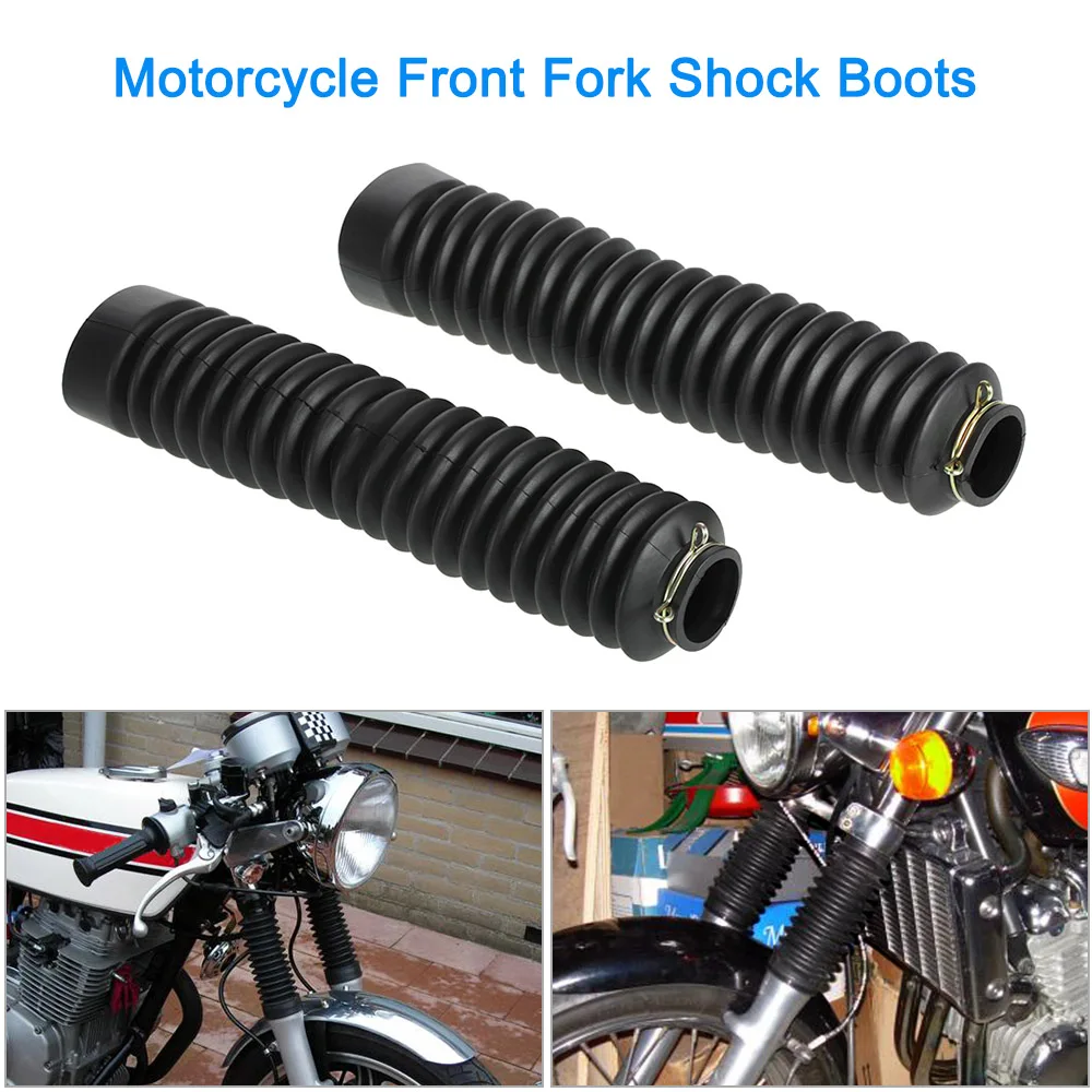 Buy Pair of 30*45mm Motorcycle Front Fork Boots Shock