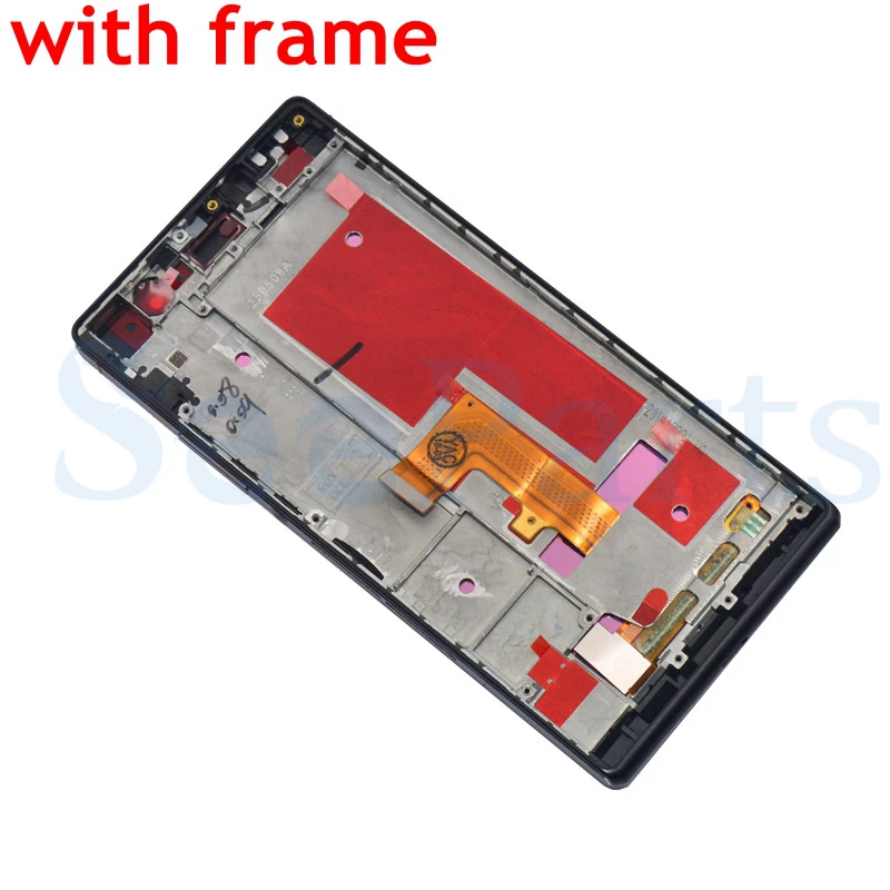 5.0 1920x1080 Screen For HUAWEI P7 LCD Touch Screen for HUAWEI P7 LCD Display Digitizer Frame Replacement  5