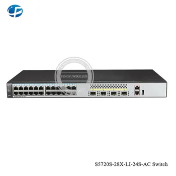 

original S5720s series switch S5720S-28X-LI-24S-AC Gigabit Ethernet Switch 10/100/1000mbps , 24 Port Layer 3 Gigabit Switch