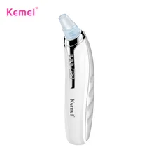 Kemei продукт Электрический для черной головы артефакты очистители пор дома оборудование для лечения акне микрокристаллический массаж черной головы