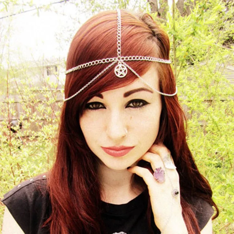 European Fashion Star David Simple Fringed Hair Band Accessories Sieve Woman | Украшения и аксессуары