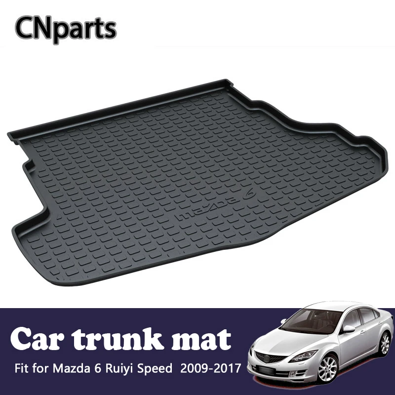 

CNparts Car Cargo Liner rear trunk mat For Mazda 6 Ruiyi Speed 2009 2010 2011 2012 2013 2014 2015 2016 2017 Boot Accessories
