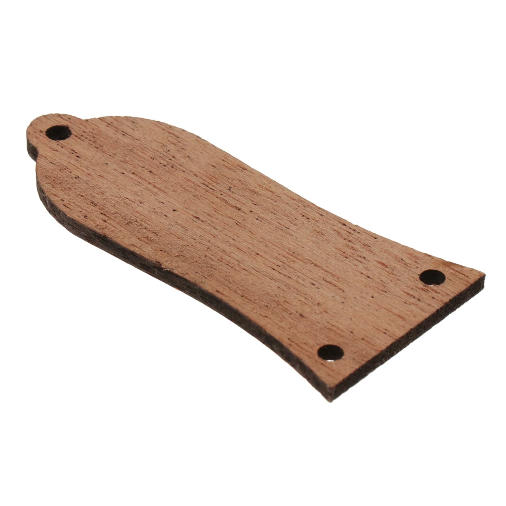 Electric Guitar Truss Rod Cover 2/3 Holes DIY Part Rosewood/Mahogany Bell Shape Accessories