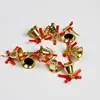 9pcs/pack Christmas Bells Christmas Tree Pendant Decorations Creative Gold Bells New Year Gift Christmas New Pendant Decorations 2