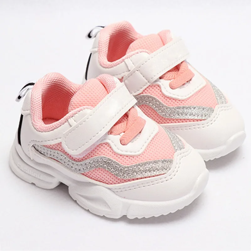 

2018 Winter Autumn Newborn Baby Shoes Girls Breathable Sneakers Korean Casual Toddler Shoes