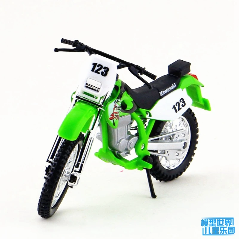 5pcs/lot Wholesale Brand New 1/18 Scale Motorbike Model Toys KAWASAKI