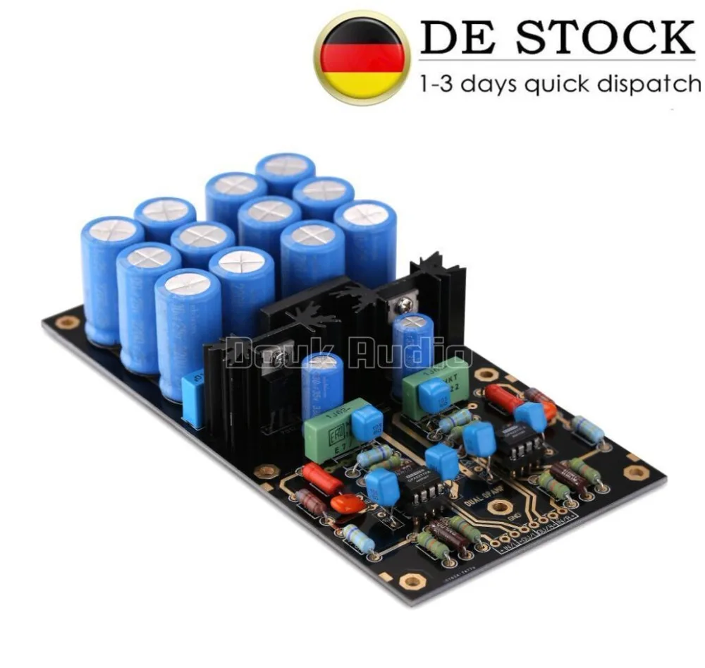 

Nobsound HIFI Germany DUAL Phono OPA2111KP Turntable Preamp MM Moving Magnet LP Vinyl PHONO Stage Assembled Board