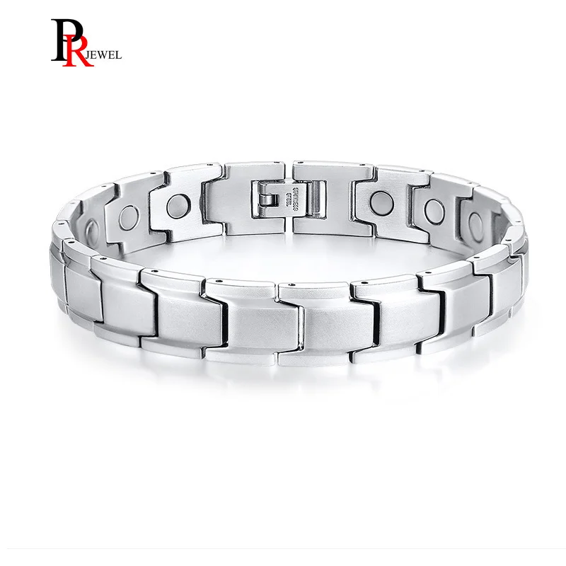 

12MM Magnetic Therapy Bracelet Pain Relief for Arthritis and Carpal Tunnel Healthy pulseira 8.26"