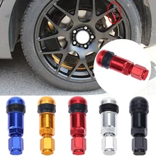 Car Styling 4Pcs/set Valve Caps Car Accessories Aluminum 3D Car Wheel Tires Auto Motorcycle Airtight Stem Air Caps For Most Car