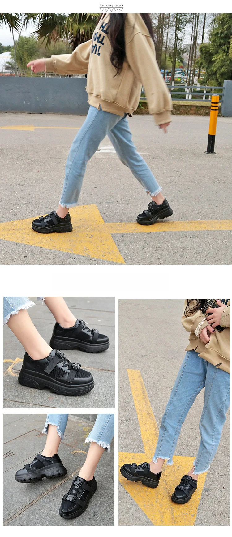 Удобная дышащая уличная женская повседневная обувь из сетчатого материала на шнуровке женские кроссовки на плоской платформе белого и черного цвета