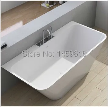 1800x850x550 мм MARCELLA твердая поверхность каменная Ванна CORIAN отдельно стоящая 1017|bath