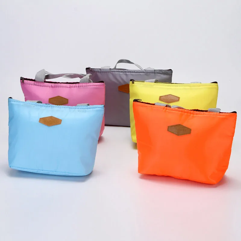

Lunch Bag 2019 New Fashion Kid Women Men Thermal Insulation Waterproof Portable Picnic Insulated Food Storage Box Tote Lunch Bag