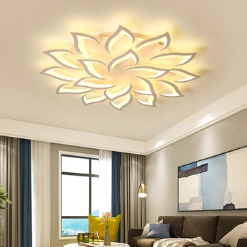 

New led Chandelier For Living Room Bedroom Home lustre para sala AC85-265V Modern Led Ceiling Chandelier Lamp Fixtures lustre
