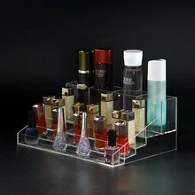 Контейнер для макияжа, акриловый прозрачный контейнер для хранения косметики, чехол для хранения губной помады, органайзер для макияжа