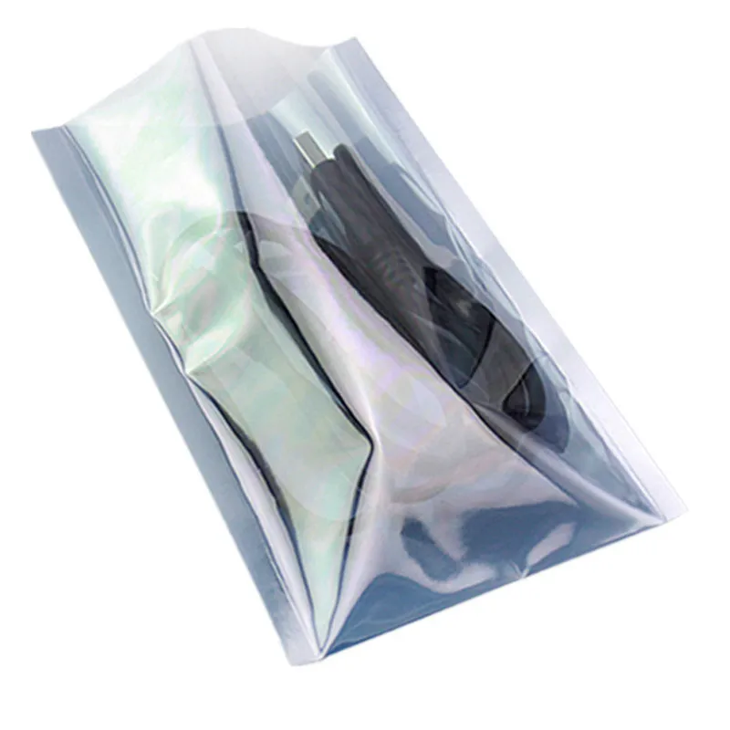 

1000pcs/lot Large Anti Static Shielding Plastic Storage Packaging Bags ESD Anti-Static Pack Bag Open Top Antistatic Package Bag