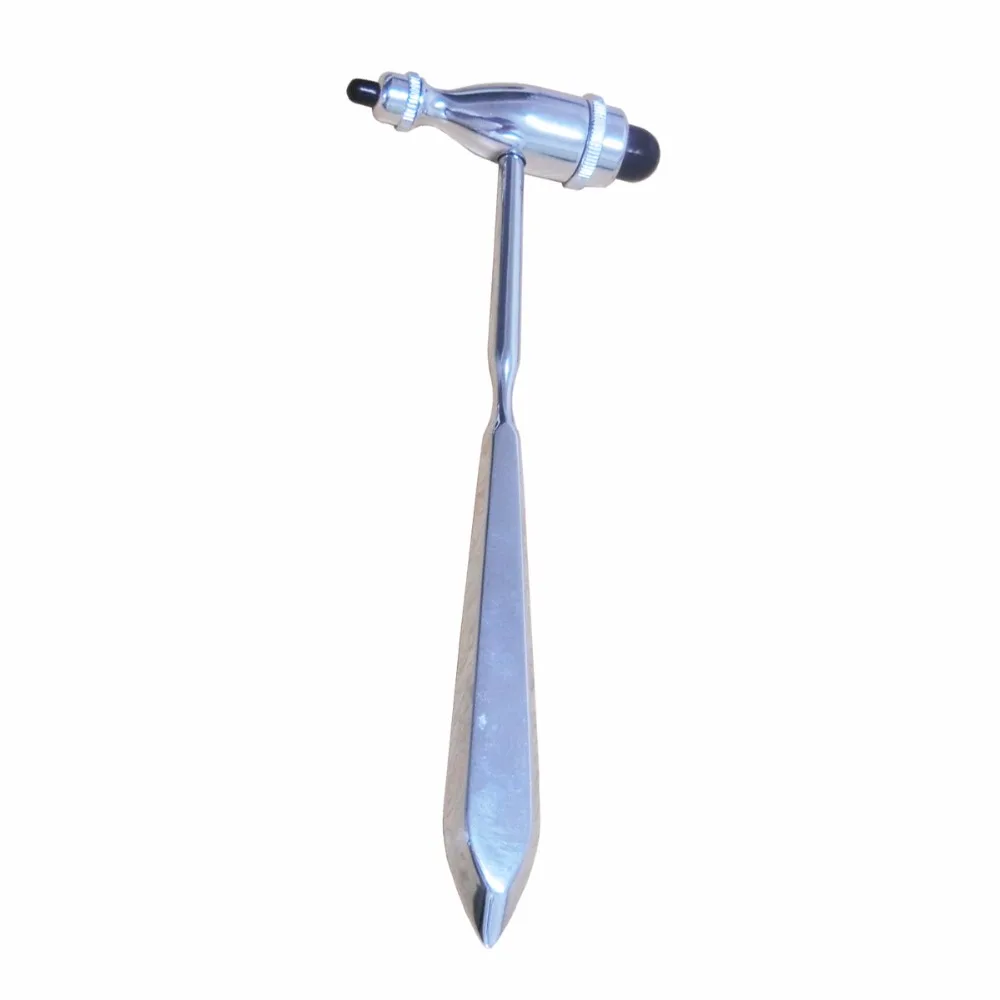 5 pcs Full Stainless Head Reflex Hammer Babinski Tendon Neurologically Tromner