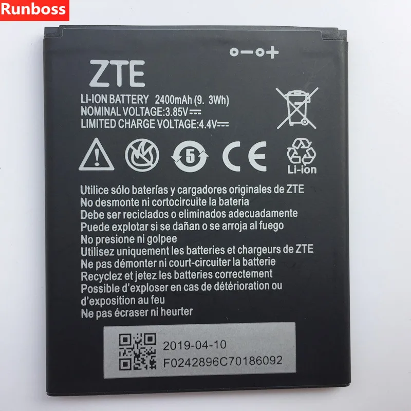 Аккумулятор для zte Li3824T44P4h716043 для zte Blade A520 A521 BA520 2400 мАч