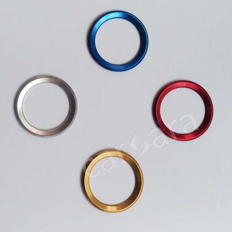 

Aluminum alloy car steering wheel logo decoration ring for bmw F30 x1 x3 x4 x5 x6