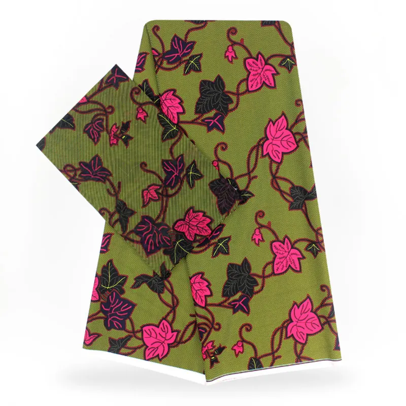 Парча в Гвинейском стиле Анкара шелковой атласной ткани 4 ярда audel/модели из хлопка+ 2 ярдов шифоновая ткань шелк шифон ткань