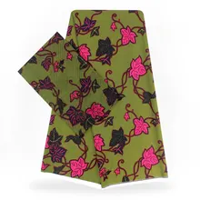 Парча в Гвинейском стиле Анкара шелковой атласной ткани 4 ярда audel/модели из хлопка+ 2 ярдов шифоновая ткань шелк шифон ткань