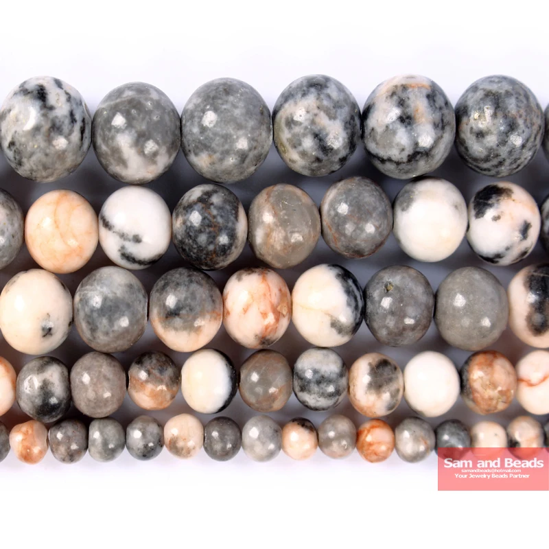

Wholesale Natural Stone Pink Leopard Jaspers Beads For Bracelet Necklace Making Strand 16" Pick Size 4 6 8 10 12 mm PLB9
