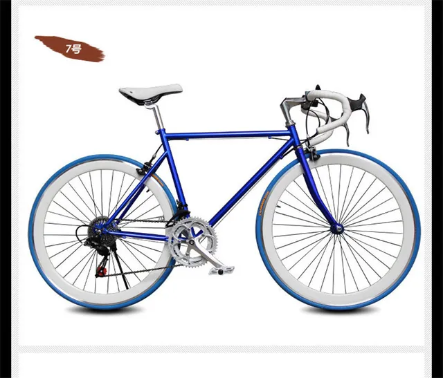 yygl007 retro 700c road bike/14 speed/ bicicleta with double v b