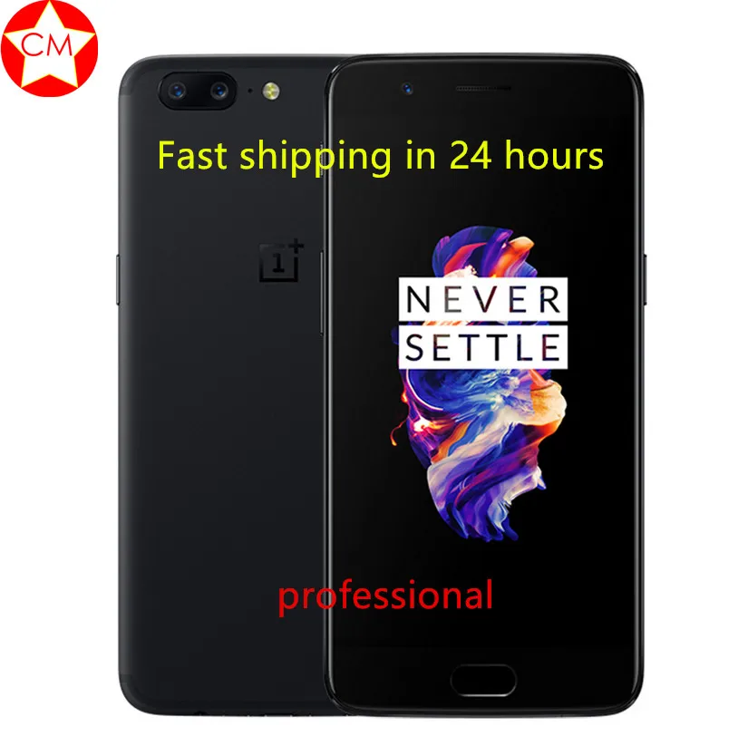 

Original Oneplus 5 Snapdragon 835 6/8GB 64/128GB Octa Core 4G LTE Mobile Phone 5.5" Android 7.0 20MP 3300mAh NFC Fingerprint