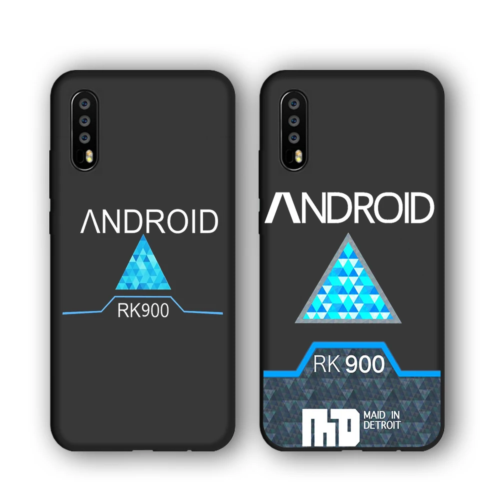 Android RK800 Connor phone cases For huawei p20 pro p8 p9 p10 lite p20 pro mate 10 lite Detroit Become Human cover cases