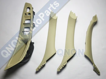 

Set Door Window Switch Panel & Interior Door Grab Handle for BMW 5 Series (Left-hand Drived Model)