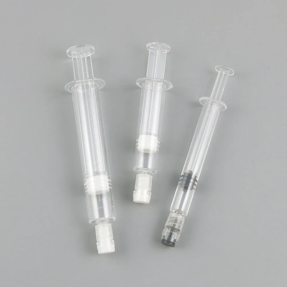 

50 x 10ml Empty PS Hydro Lifting Water Light Needle Syringe Facial Makeup Tool Eye Cream Refillable Tubes Cosmetic Tube