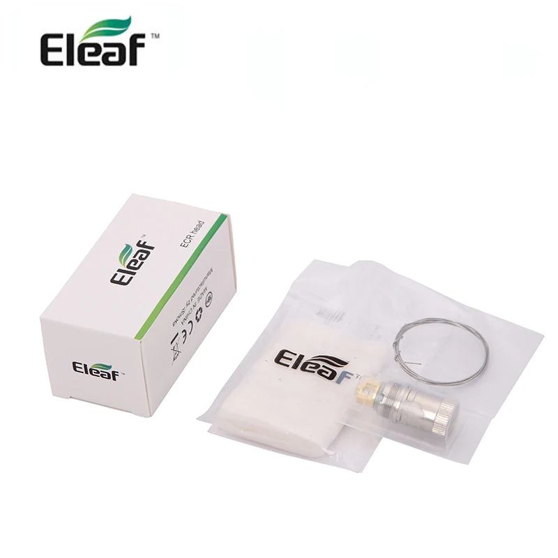 

2pcs/lot Original Eleaf ECR RBA Coil Head Reuseable Rebuildable Coils for MELO 2 and iJust 2