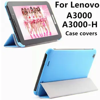 

Case For Lenovo A3000 A3000-H Protective Smart cover Leather Tablet PC a3 A3000 H a3000h Covers PU Protector Sleeve Cases 7inch