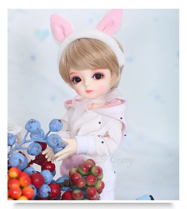 Figuras de Resina Bambicrony Baunilha Fullset Bonecas Yosd Littlefee Luts 1 - 6 Bola Joint Brinquedos Peruca Sapatos Roupas Olhos Livres Bjd sd 5 Cheap Bonecas
