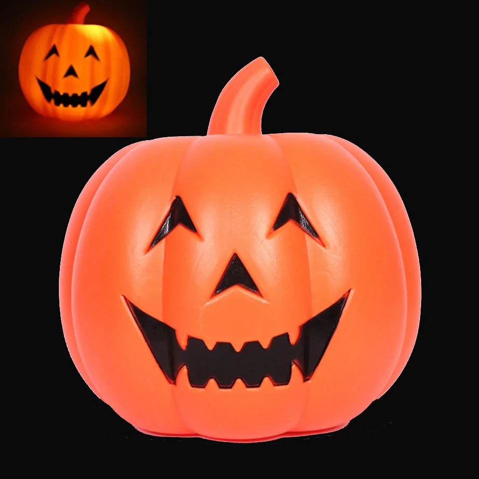 

pumpkin lamp ghost cry creepy halloween lamp bar decoration lamp with horror effect helloween decoracion lamp KTV decoration led