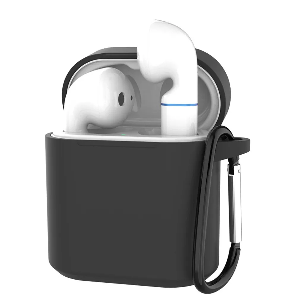

VOBERRY 2019 Silicone Anti-lost Protective Cover Skin Case For Huawei Honor Fly Pods With Ear Hook Headphone Protective Cover