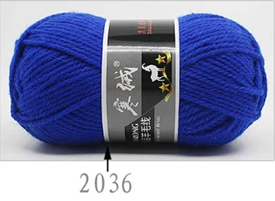 Mylb высокое качество 5 шт = 500 г 60 окрашенная шерсть мериноса вязаная пряжа для вязания крючком свитер шарф свитер защита окружающей среды - Цвет: 36