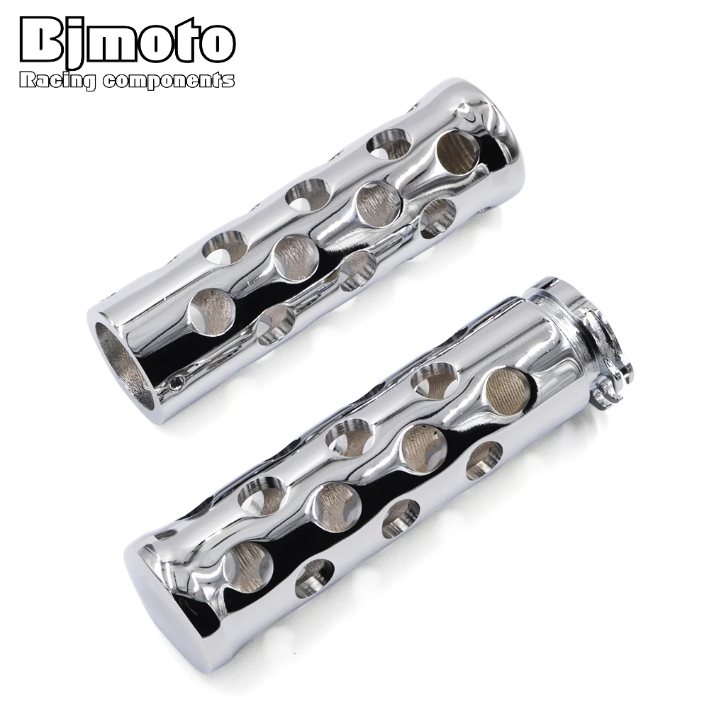 

BJMOTO Motorcycle CNC Aluminum Handlebars Hand Grips For Harley with 1''(25mm) Handlebar