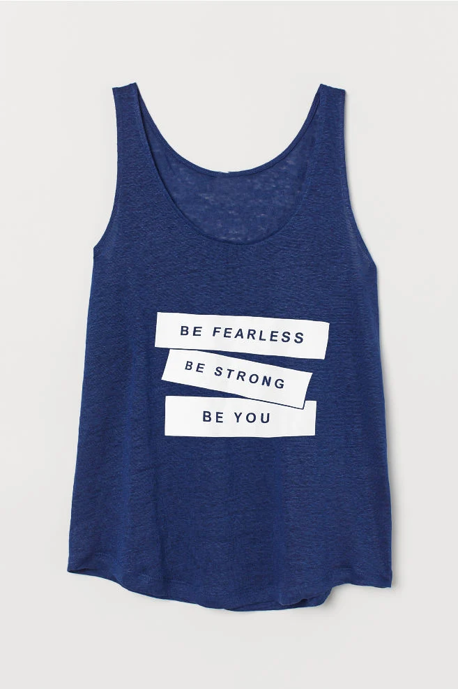 Женская майка с надписью BE FEARLESS STRONG YOU Summer Повседневная футболка забавным