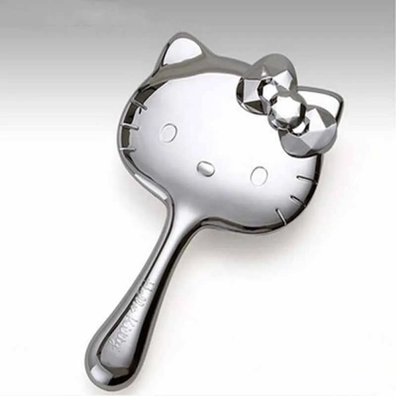 Hello Kitty Portable Creative Cosmetics Handle Mirror portable Women