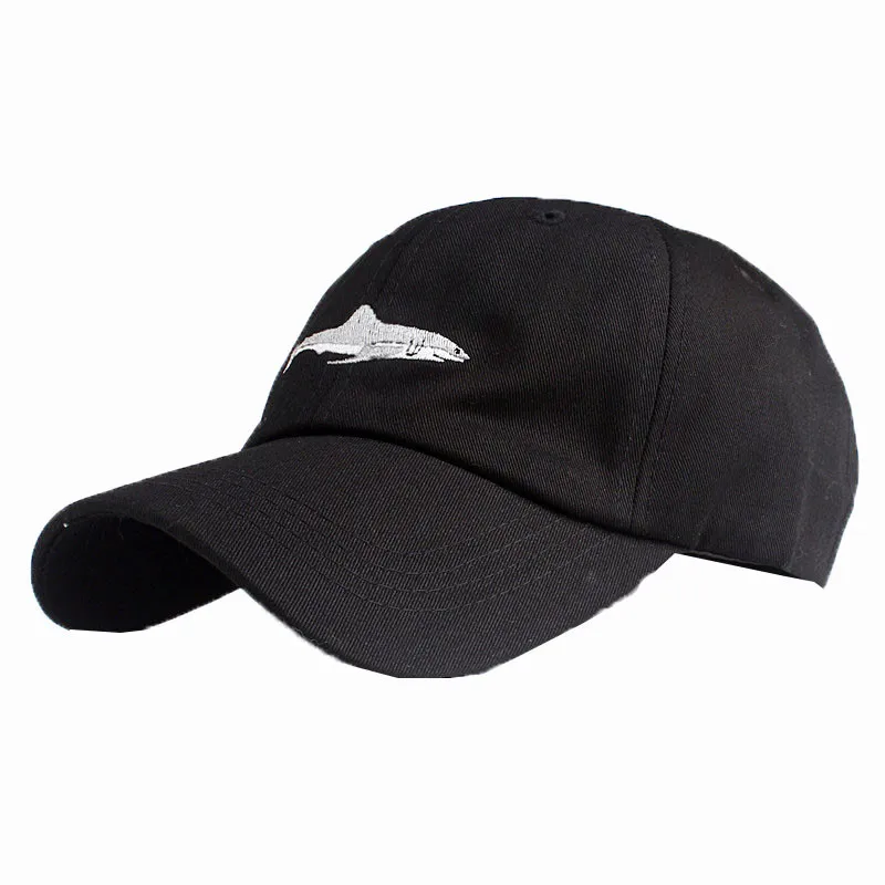 

Women Men Embroidery Cap Fashion Acrylic Baseball Caps Topee Fish Logo Summer Haps Casquettes gorra beisbol