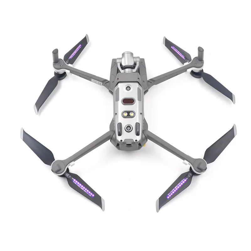 LED light Propeller USB Charging Low Noise Blade Prop Propellers for DJI mavic 2 pro Zoom Drone Accessories 1 (42)